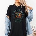 Medium Black Feral Mom's Social Club Raising Hellions Tiger Mother's Day Limited Edition Comfort Colors Tee