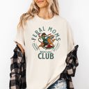 Large Ivory Cream Feral Mom's Social Club Raising Hellions Tiger Mother's Day Limited Edition Comfort Colors Tee