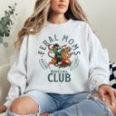  Feral Mom's Social Club Raising Hellions Tiger Mother's Day Edition Graphic Sweatshirt