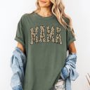 XL Moss Dark Green Mama Camo Camouflage Hunting Retro Mother's Day Limited Edition Comfort Colors Tee