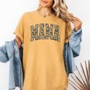 XXL Mustard Mama Camo Camouflage Hunting Retro Mother's Day Limited Edition Comfort Colors Tee
