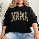 Medium Black Mama Camo Camouflage Hunting Retro Mother's Day Outdoor Heritage Classic Logo Sweatshirt