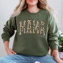 XXXL Military Green Mama Camo Camouflage Hunting Retro Mother's Day Outdoor Heritage Classic Logo Sweatshirt