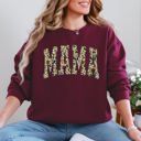 XL Maroon Mama Camo Camouflage Hunting Retro Mother's Day Outdoor Heritage Classic Logo Sweatshirt
