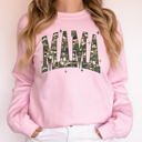 XXL Light Pink Mama Camo Stars Camouflage Hunting Retro Outdoor Mother's Day Edition Sweatshirt