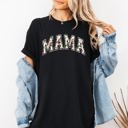  Mama Floral Chinoiserie Coquette Varsity Mother's Day Timeless Script Comfort Colors Tee