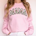 XXXL Light Pink Mama Floral Chinoiserie Coquette Varsity Mother's Day Limited Edition Sweatshirt