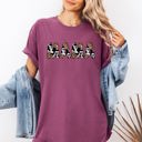 XL Berry Red Mama Leopard Cow Print Classic Animal Mother's Day Limited Edition Collection Comfort Colors Tee