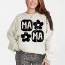  Retro Floral Mama Vintage Mother's Day Charming Floral Pattern Celebration Sweatshirt