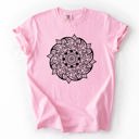 XXL Blossom Light Pink Cuss Word Mandela Bold Sarcastic Vulgar Crude Humor Statement Expression Comfort Colors Tee