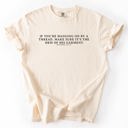Medium Ivory Cream Hem Of His Garment Faith Gospel Jesus Victory Scripture Quote Comfort Colors Tee