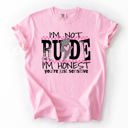  I'm Not Rude, I'm Honest, You're Just Sensitive, Funny, Sarcastic, Sassy Comfort Colors Tee