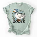 XXXL Sage Mama Goose Mother's Day Celebration Design With Sass And Heart Comfort Colors Tee