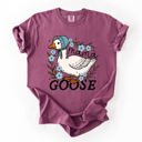 XL Berry Red Mama Goose Mother's Day Celebration Design With Sass And Heart Comfort Colors Tee