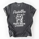 XXXL Pepper Dark Gray My Flabbers Have Been Gasted, Flabbergasted Cat Sass And Sarcasm Comfort Colors Tee