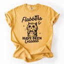 XXXL Mustard My Flabbers Have Been Gasted, Flabbergasted Cat Sass And Sarcasm Comfort Colors Tee