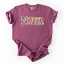  Nana Floral Bright Pastel Garden Bouquet With Radiant Vibrant Blooms Comfort Colors Tee