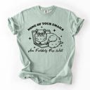  None Of Your Emails Are Finding Me Well Cat Sarcastic Work Office Humor Comfort Colors Tee