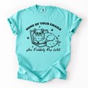 Large Chalky Mint None Of Your Emails Are Finding Me Well Cat Sarcastic Work Office Humor Comfort Colors Tee