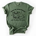 Small Moss Dark Green None Of Your Emails Are Finding Me Well Cat Sarcastic Work Office Humor Comfort Colors Tee