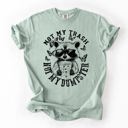 XXXL Sage Not My Trash, Not My Dumpster, Raccoon Not My Trash Dumpster Saying Comfort Colors Tee