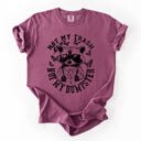 XXXL Berry Red Not My Trash, Not My Dumpster, Raccoon Not My Trash Dumpster Saying Comfort Colors Tee