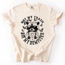 Small Ivory Cream Not My Trash, Not My Dumpster, Raccoon Not My Trash Dumpster Saying Comfort Colors Tee