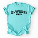  Retro Gulf Of Mexico Varsity Vintage Established 1550 Heritage Edition Premium Comfort Colors Tee