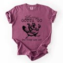 XXL Berry Red Sorry Gotta Go Vibes Are Off Raccoon And Chicken Sarcastic Saying Comfort Colors Tee