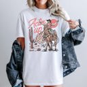  Actin' Up, Cowgirl, Western, Country, Desert, Mother's Day Edition Comfort Colors Tee