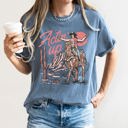 XXL Blue Jean Actin' Up, Cowgirl, Western, Country, Desert, Mother's Day Edition Comfort Colors Tee