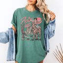 XXL Light Green Actin' Up, Cowgirl, Western, Country, Desert, Mother's Day Edition Comfort Colors Tee