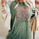 Large Moss Dark Green Actin' Up, Cowgirl, Western, Country, Desert, Mother's Day Edition Comfort Colors Tee