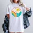 XL White Vintage Sunshine Summer Lake Retro Lakeside Edition Beachside Memories Nostalgia Comfort Colors Tee