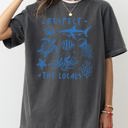 Small Pepper Dark Gray Respect The Locals Sea Life Turtle Lake Fishing Retro Summer Vintage Beach Comfort Colors Tee