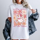 XL White Silly Goose On The Loose Comfort Colors Tee Soft Cotton Boho Floral Spring Limited Edition Design