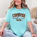 Small Chalky Mint Coffee Makes Me Nicer Coffee Lover Caffeine Espresso Positive Vibes Daily Brew Motivation Comfort Colors Tee