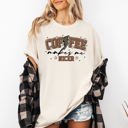 Small Ivory Cream Coffee Makes Me Nicer Coffee Lover Caffeine Espresso Positive Vibes Daily Brew Motivation Comfort Colors Tee