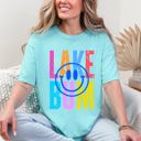 Large Chalky Mint Lake Bum Summer Lake Life Retro Vintage Vibes By The Waterside Sunlit Memories Comfort Colors Tee