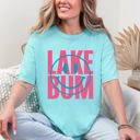  Lake Bum Sun Rays Lake Days Boat Summer Vibes By The Water Lakeside Escape Comfort Colors Tee