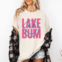 XXXL Ivory Cream Lake Bum Sun Rays Lake Days Boat Summer Vibes By The Water Lakeside Escape Comfort Colors Tee