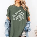 XXL Moss Dark Green Live Like A Local Beach Sea Turtle Summer Ocean Sea Aloha Vibes Coastal Style Edition Comfort Colors Tee