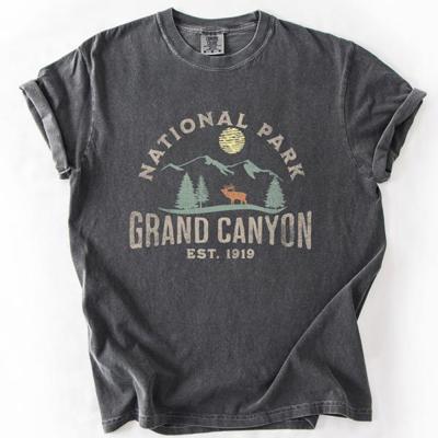 Grand Canyon National Park Nature Outdoors Camping Hiking Adventure Trails Comfort Colors Tee