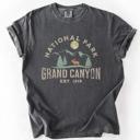  Grand Canyon National Park Nature Outdoors Camping Hiking Adventure Trails Comfort Colors Tee