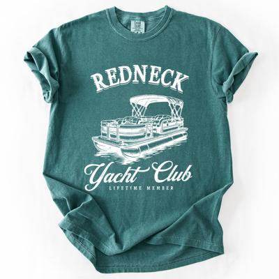 Redneck Yacht Club Funny Summer Beach Hot Girl Summer Sunshine Comfort Colors Tee
