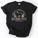  Rocky Mountain National Park Nature Outdoors Camping Hiking Experience Comfort Colors Tee