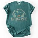 Small Blue Spruce Green Rocky Mountain National Park Nature Outdoors Camping Hiking Experience Comfort Colors Tee