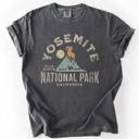  Yosemite National Park Trails And Wilderness Nature Lovers Edition Comfort Colors Tee