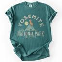 Large Blue Spruce Green Yosemite National Park Trails And Wilderness Nature Lovers Edition Comfort Colors Tee