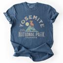 XXXL Denim Blue Yosemite National Park Trails And Wilderness Nature Lovers Edition Comfort Colors Tee